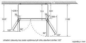 Americká lednice Bosch KAN92VI35 nerez

 obrázek produktu 10 z 12