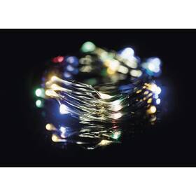 Vánoční osvětlení EMOS 75 LED, 7,5m, řetěz zelený (miniaturní), vícebarevná, časovač, i venkovní použití 

 obrázek produktu 6 z 7