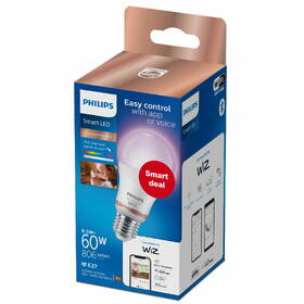Chytrá žárovka Philips Smart LED 8,5W, E27, Wi-Fi, RGB 

 obrázek produktu 3 z 3