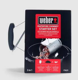 Zapalovací komín Weber Rapidfire, sada 3 v 1 

 obrázek produktu 1 z 4