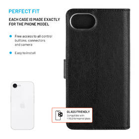 Pouzdro na mobil flipové FIXED Opus na Apple iPhone 16e černé

 obrázek produktu 2 z 7