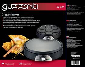 Palačinkovač Guzzanti GZ 607 černý

 obrázek produktu 4 z 4