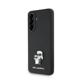 Kryt na mobil Karl Lagerfeld PU Saffiano Metal Karl and Choupette na Samsung Galaxy A56 černý

 obrázek produktu 1 z 5
