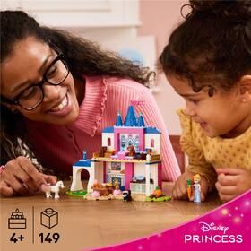 Stavebnice LEGO® │ Disney 43283 Popelčin zámek a její zvířecí přátelé 

 obrázek produktu 9 z 9