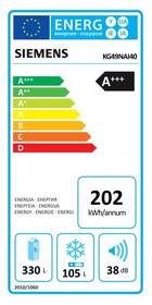 Chladnička s mrazničkou Siemens KG49NAI40 nerez

 obrázek produktu 1 z 5