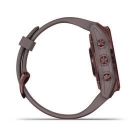 Chytré hodinky Garmin fenix 7S Sapphire Solar - Titan Dark Bronze/Gray Silicone Band 

 obrázek produktu 9 z 10