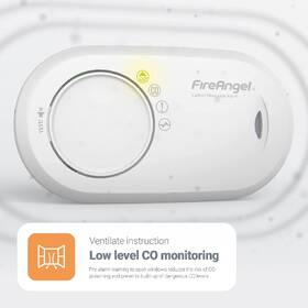 Detektor oxidu uhelnatého FireAngel s integrovaným zdrojem na 10 let provozu 

 obrázek produktu 1 z 3