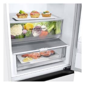 Chladnička s mrazničkou LG GBV3200CSW bílá barva
