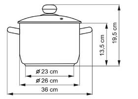Hrnec s poklicí Kolimax 26 cm - 6,5 l 

 obrázek produktu 8 z 9
