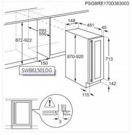 Vinotéka AEG SWB61501DG černý

 obrázek produktu 4 z 4