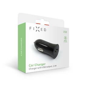 Adaptér do auta FIXED 1x USB, 2,4A černý

 obrázek produktu 2 z 2