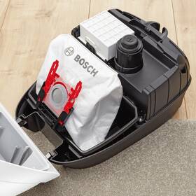 Podlahový vysavač Bosch BGB6SIL1 bílá barva
