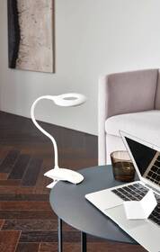 Stolní LED lampička Eglo Cabado, s klipem bílá

 obrázek produktu 1 z 1