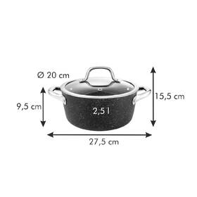 Kastrol s poklicí Tescoma 20 cm, 2,5 l 

 obrázek produktu 1 z 2