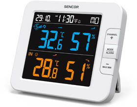 Meteorologická stanice Sencor SWS 8600 SH bílý

 obrázek produktu 2 z 10