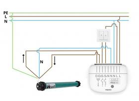 Modul Fibaro Roller Shutter 4, žaluziový modul, Z-Wave 800 
