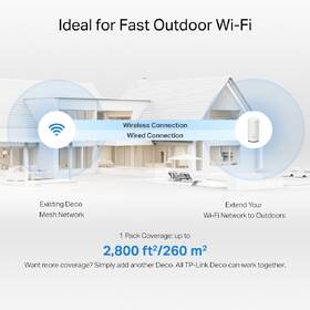 Komplexní Wi-Fi systém TP-Link Deco BE25-Outdoor bílý

 obrázek produktu 4 z 9