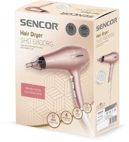 Fén Sencor SHD 6800RG růžový

 obrázek produktu 12 z 12