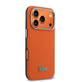 Kryt na mobil Lacoste PVC Petit Pique Semi Wrap MagSafe na Apple iPhone 17 Pro Max oranžový

 obrázek produktu 3 z 6