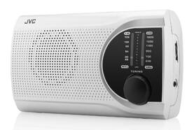 Radiopřijímač JVC RA-E321S stříbrná barva
