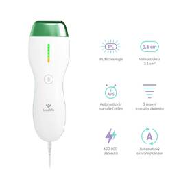 Epilátor TrueLife BELLE IPL E3 bílý/zelený

 obrázek produktu 1 z 11