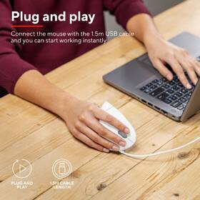 Myš Trust Verto Ergonomic bílá

 obrázek produktu 9 z 10