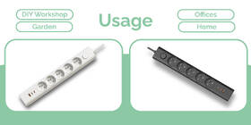 Kabel prodlužovací Viking 5× zásuvka, 1× USB, 2× USB-C, 1,5m černý

 obrázek produktu 2 z 4