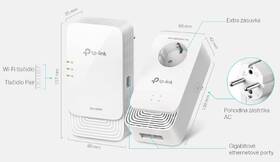 Síťový rozvod LAN po 230V TP-Link PGW2440 KIT bílý

 obrázek produktu 8 z 8
