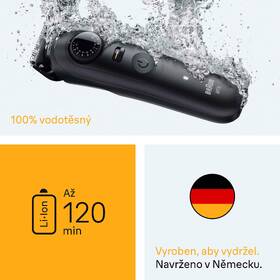 Zastřihovač vousů Braun BT5560 černá barva
