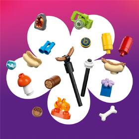 Stavebnice LEGO® Friends 42705 Útulná chata v podzimním lese 

 obrázek produktu 4 z 8