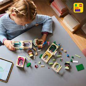 Stavebnice LEGO® │ Disney 43291 Mini Bella a Tiana s hradem 

 obrázek produktu 6 z 9