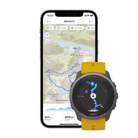 Chytré hodinky Suunto 5 Peak - Ochre 

 obrázek produktu 5 z 7