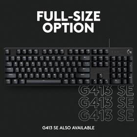 Klávesnice Logitech G413 TKL SE, US černá

 obrázek produktu 3 z 7