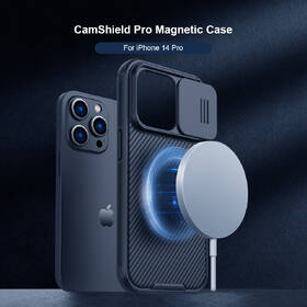 Kryt na mobil Nillkin CamShield PRO Magnetic na Apple iPhone 14 Pro fialový

 obrázek produktu 2 z 5