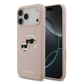 Kryt na mobil Karl Lagerfeld Liquid Silicone Double Heads MagSafe na Apple iPhone 17 Pro Max růžový

 obrázek produktu 1 z 7