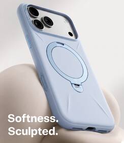 Kryt na mobil Torras Ostand Q3 Silicone na Apple iPhone 18 Pro Max modrý

 obrázek produktu 2 z 2