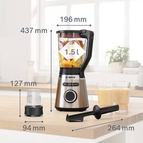 Stolní mixér Bosch MMB6386M nerez

 obrázek produktu 3 z 15
