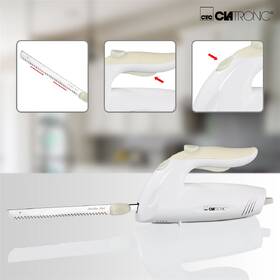 Elektrický nůž Clatronic EM 3062 bílý

 obrázek produktu 1 z 5