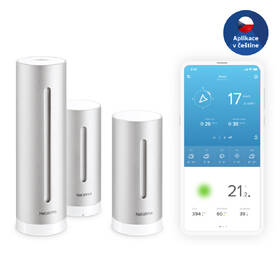 Meteorologická stanice Netatmo Smart Home Weather Station + Indoor Module stříbrná

 obrázek produktu 1 z 8