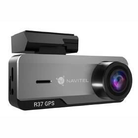 Autokamera NAVITEL R37 GPS stříbrná barva
