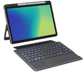 Pouzdro na tablet s klávesnicí Spello by Epico Backlit Keyboard na Lenovo Tab M11 - CZ černé

 obrázek produktu 2 z 13