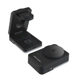 Bezdrátová nabíječka Mobile Origin 3in1 Foldable Charging Stand with light, PW28 černá

 obrázek produktu 6 z 19