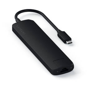 USB Hub Satechi USB-C Slim Multiport (1xHDMI 4K,2x USB 3.0, USB-C, Micro SD, SD, RJ45) černý

 obrázek produktu 1 z 8