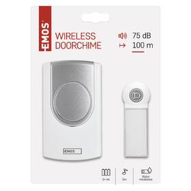 Zvonek bezdrátový EMOS P5723 na 3x AA 

 obrázek produktu 9 z 10