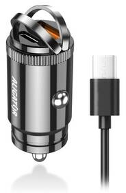 Adaptér do auta Aligator CHPD0007, PD 30W, 1xUSB, 1xUSB-C + kabel USB-C černý

 obrázek produktu 6 z 7