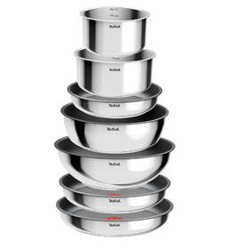 Sada nádobí Tefal L881SF04 Cook Eat, 15 ks nerez

 obrázek produktu 1 z 3