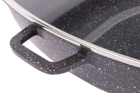 Sada nádobí Lamart LT1287 6 ks černá barva
