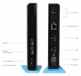 Dokovací stanice i-tec USB 3.0/USB-C Dual HDMI Docking Station 

 obrázek produktu 4 z 8
