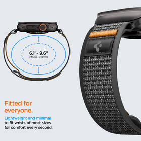 Řemínek Spigen Athlex Air 2 Active na Apple Watch 49mm/46mm/45mm/44mm černý/oranžový

 obrázek produktu 6 z 10