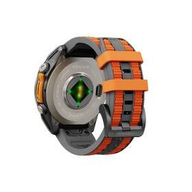 Řemínek Cubenest Premium Silicone Garmin QuickFit Band 22mm šedý/oranžový

 obrázek produktu 3 z 5